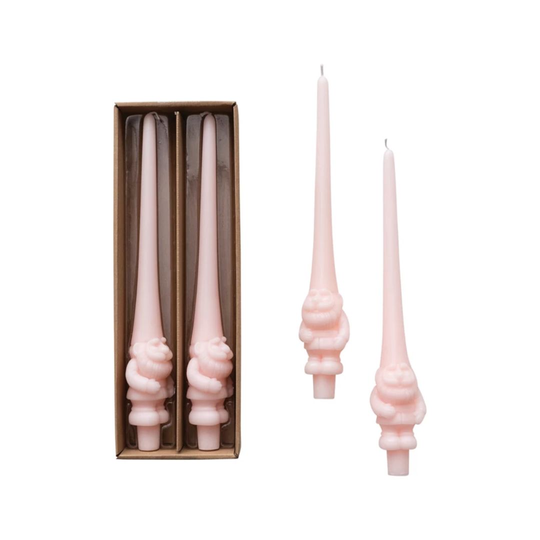 Unscented Gnome Taper Candles