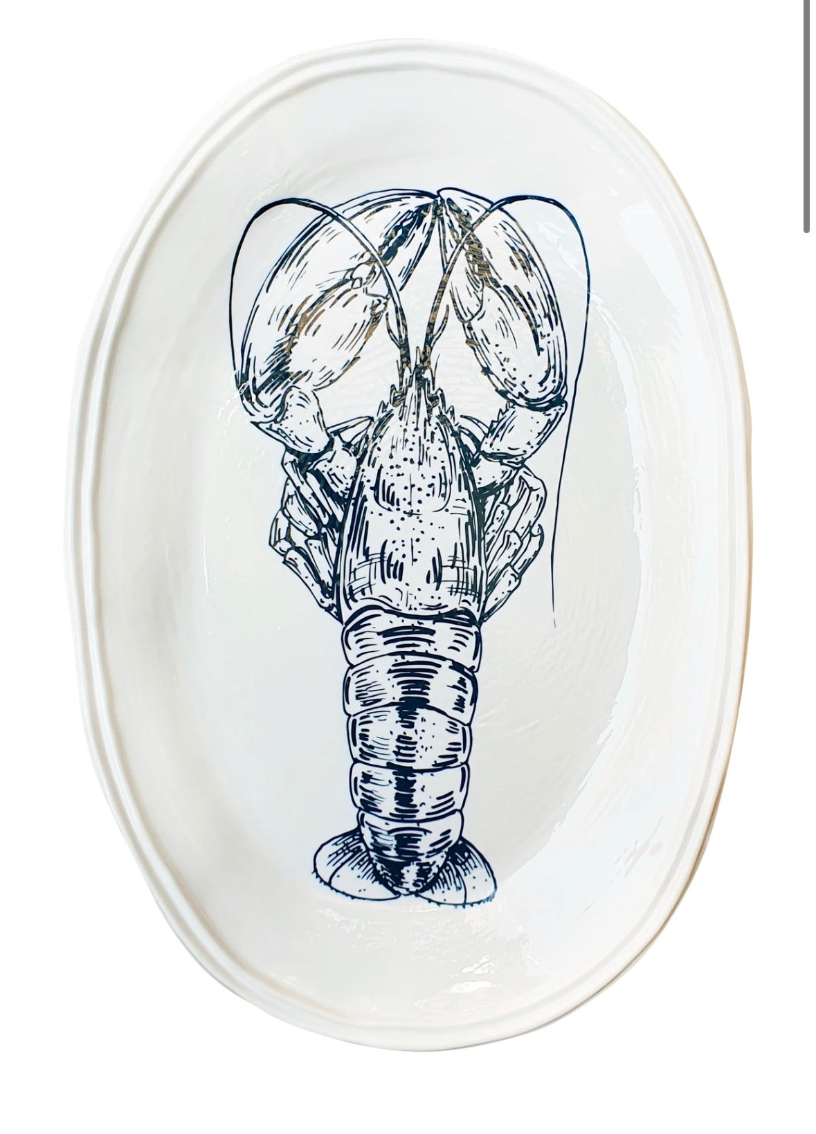 Oval Lobster Plate