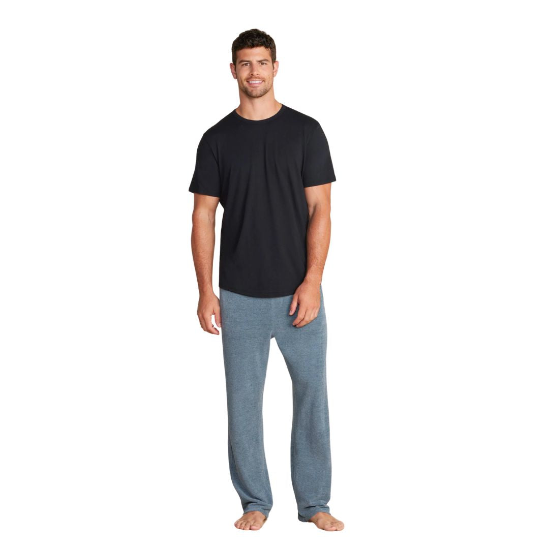 Barefoot Dreams Malibu Collection® Men's Short Sleeve Cotton Modal Crew