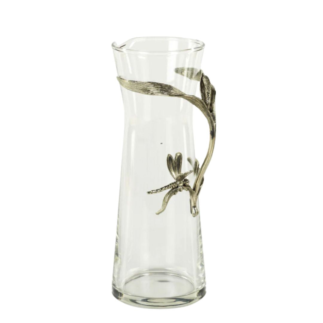 Dragonfly Glass Pitcher