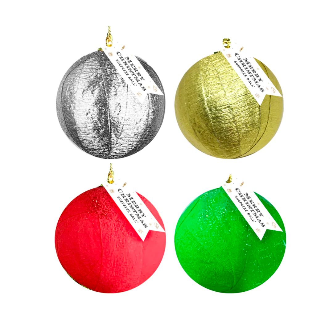 Mini Surprise Ball Ornaments