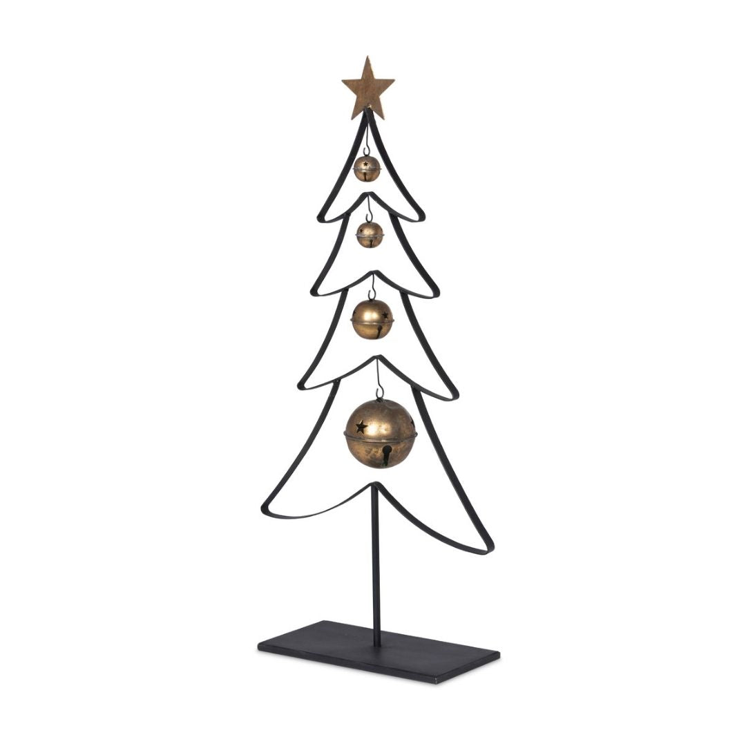 Iron Christmas Tree with Bells