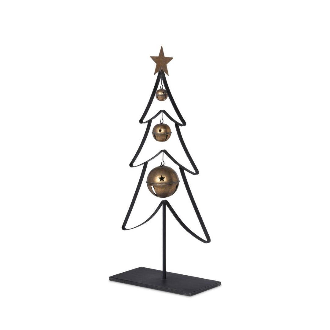 Iron Christmas Tree with Bells