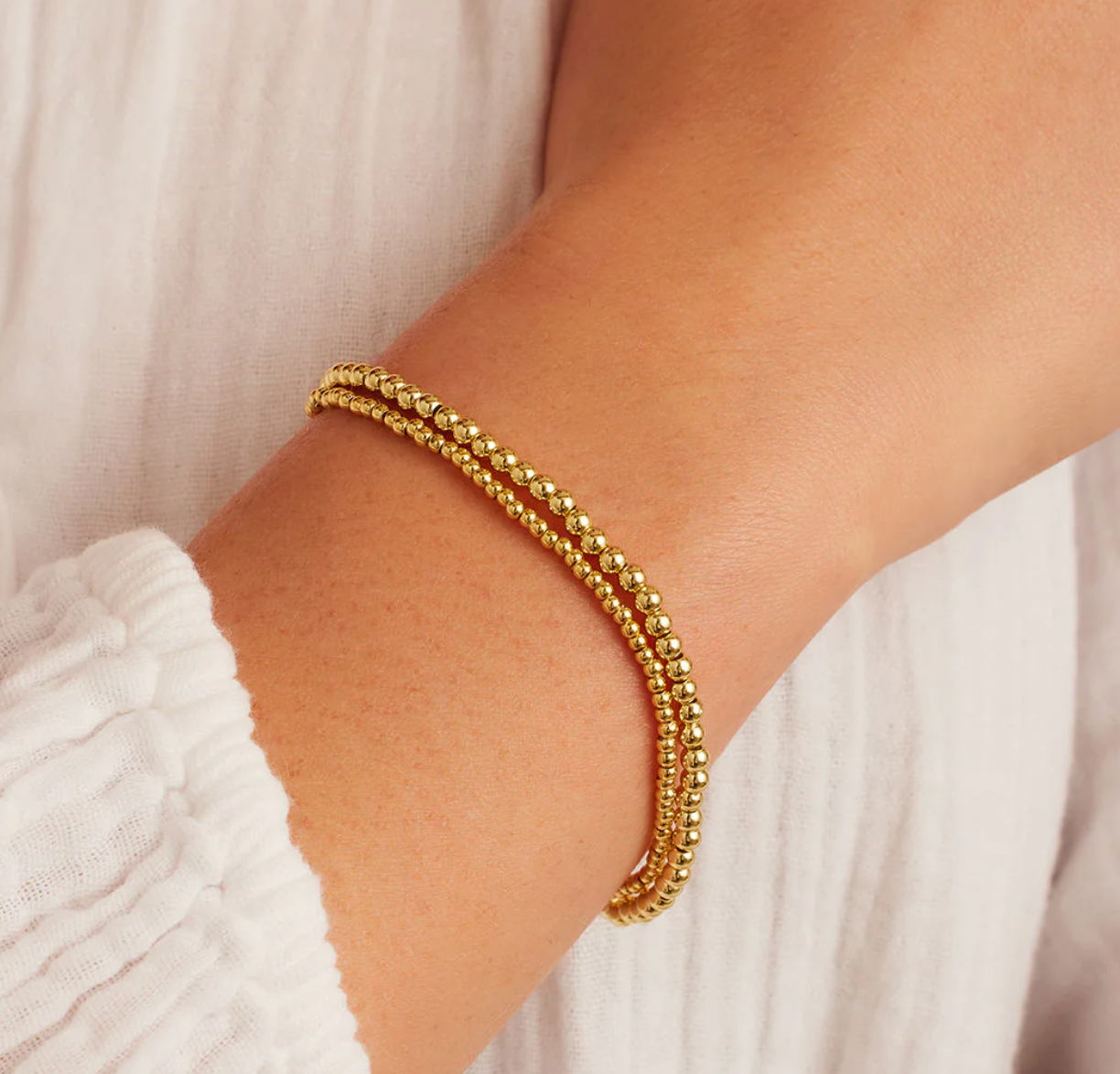 Poppy Gold Bracelet Set