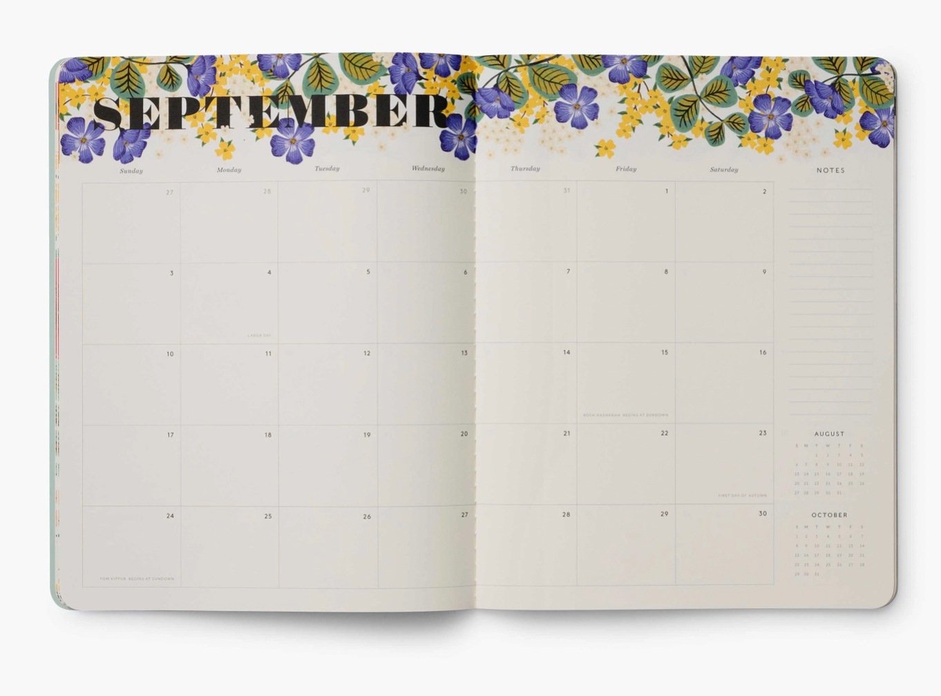 Rifle Paper 2024 Monthly Academic Planner