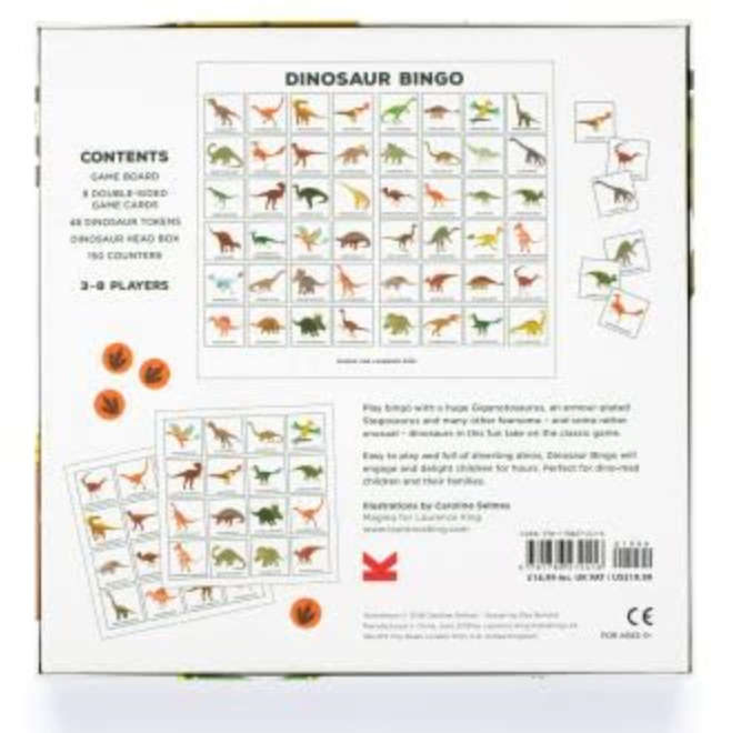 Dinosaur Bingo