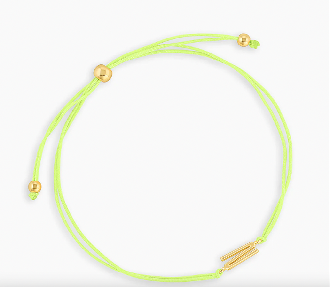 Alphabet Prism Bracelet