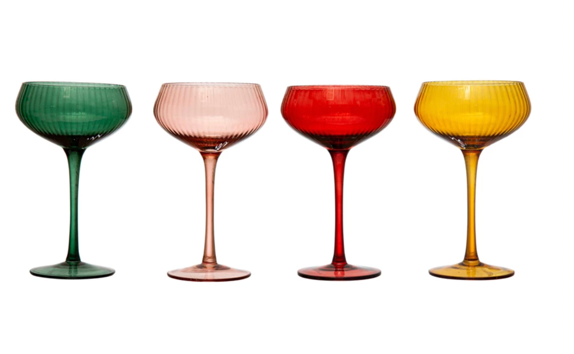 Holiday Stemmed Champagne/Coupe Glass