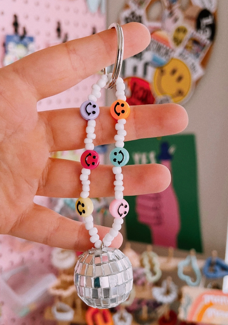 Disco Key Charm