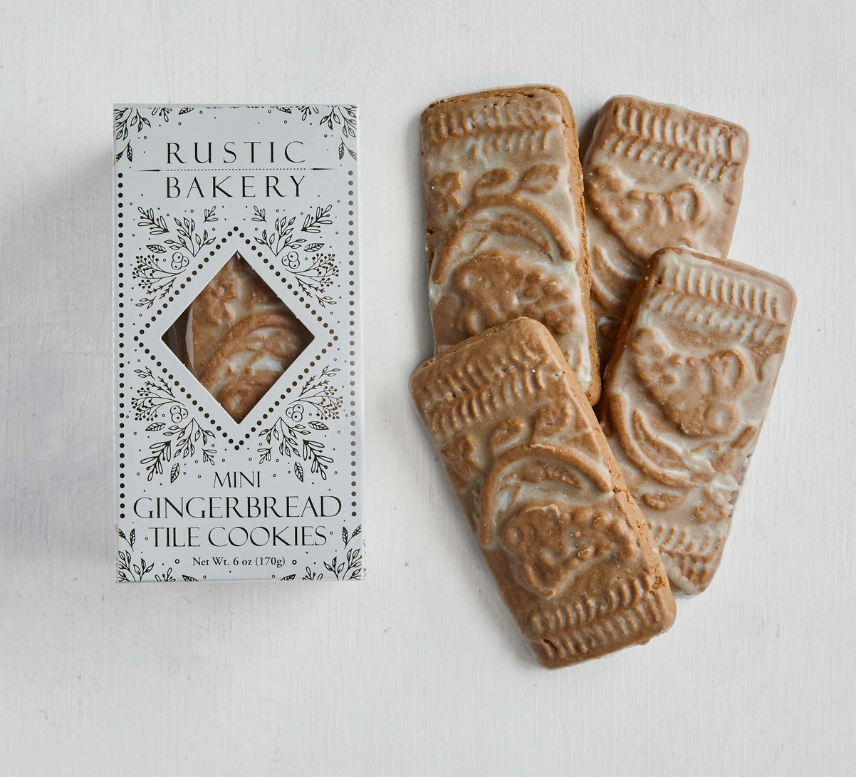 Rustic Bakery Holiday Tile cookies