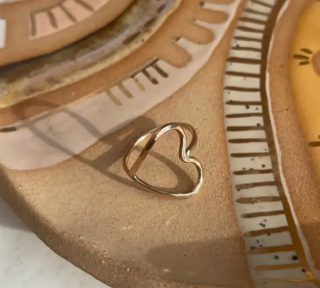 Token Heart Ring