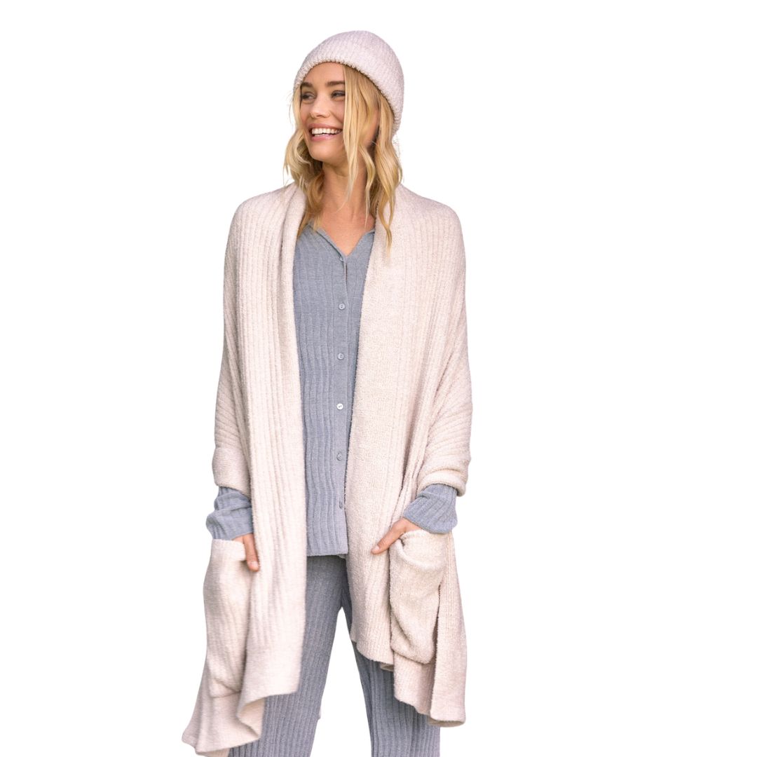 Barefoot Dreams CozyChic Lite® Travel Shawl