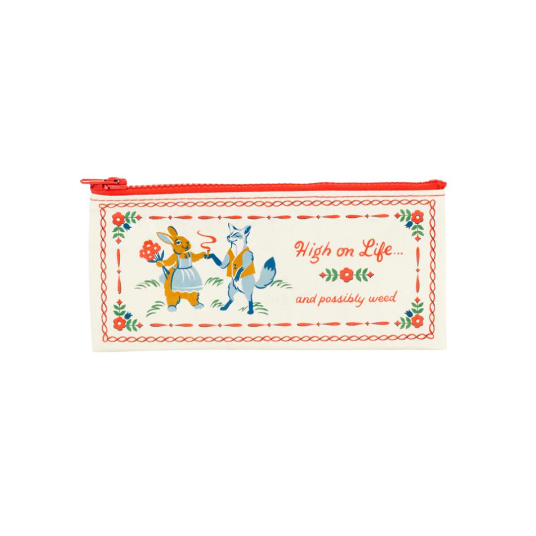 Blue Q Pencil Case