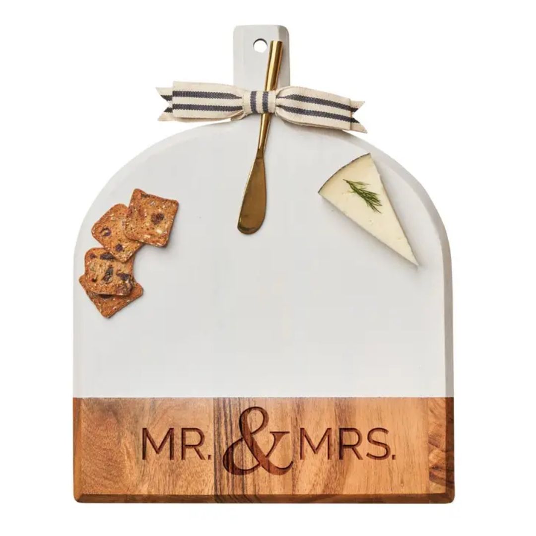 Acacia Board w/Spreader Knife