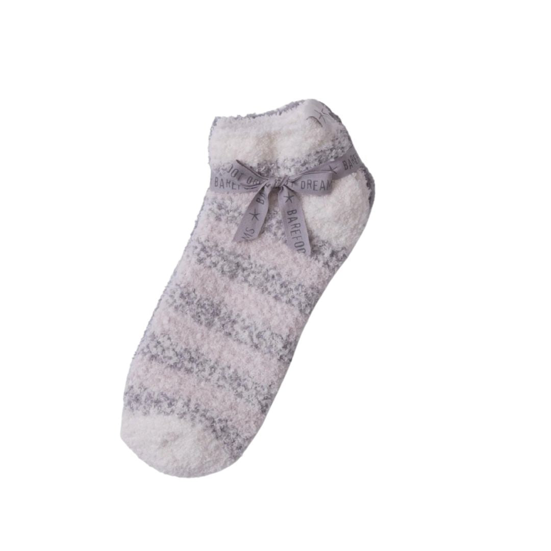 Barefoot Dreams Heathered Stripe Ankle Sock Set