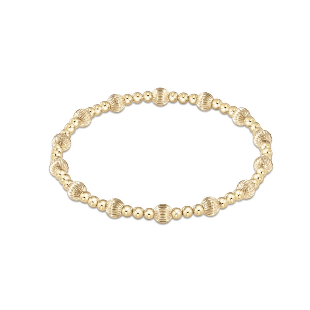 E Newton Dignity Sincerity Bracelet Gold