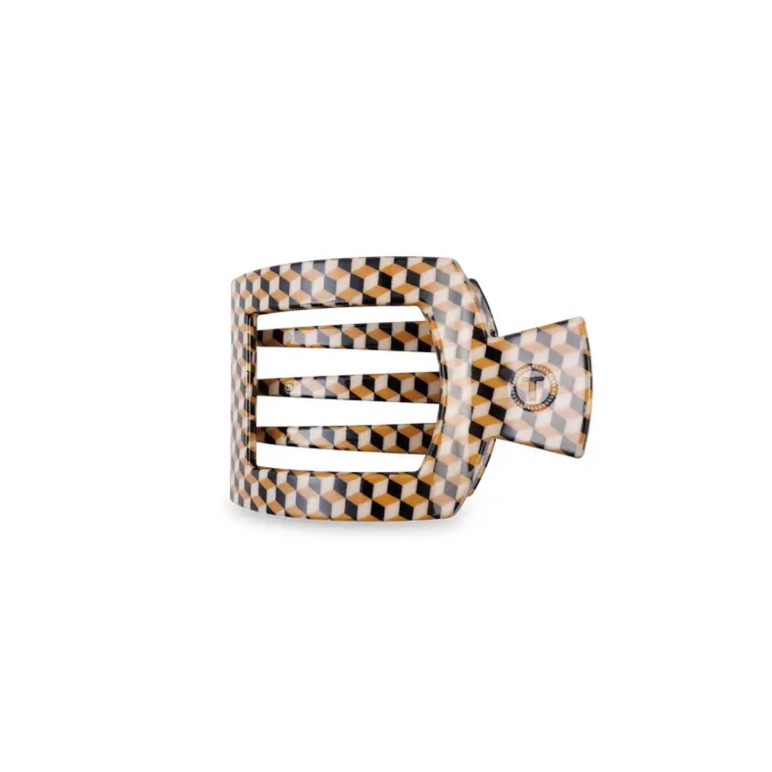 Teleties Small Flat Square Clip
