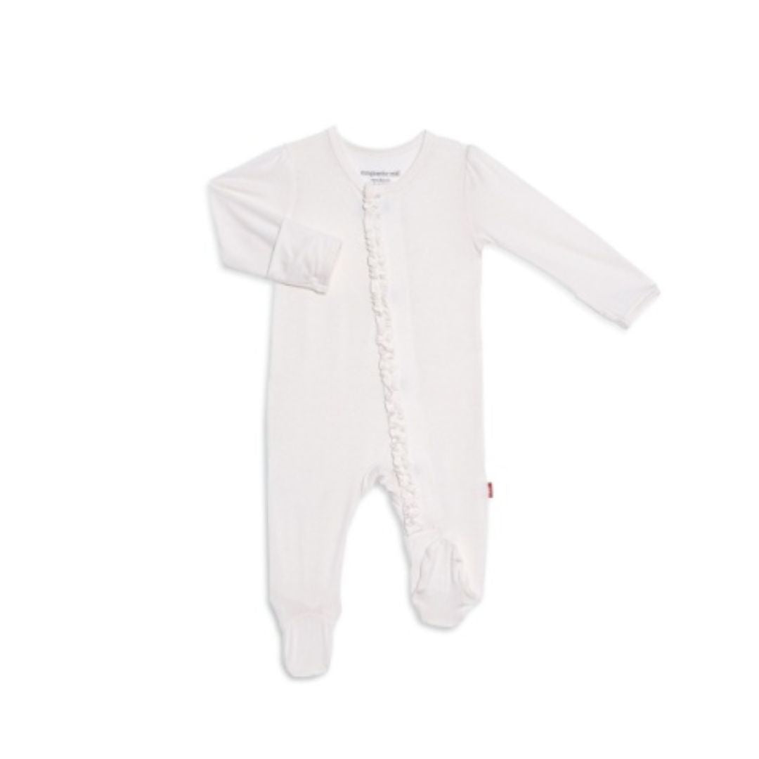 Magnetic Me Ruffle Modal Footie
