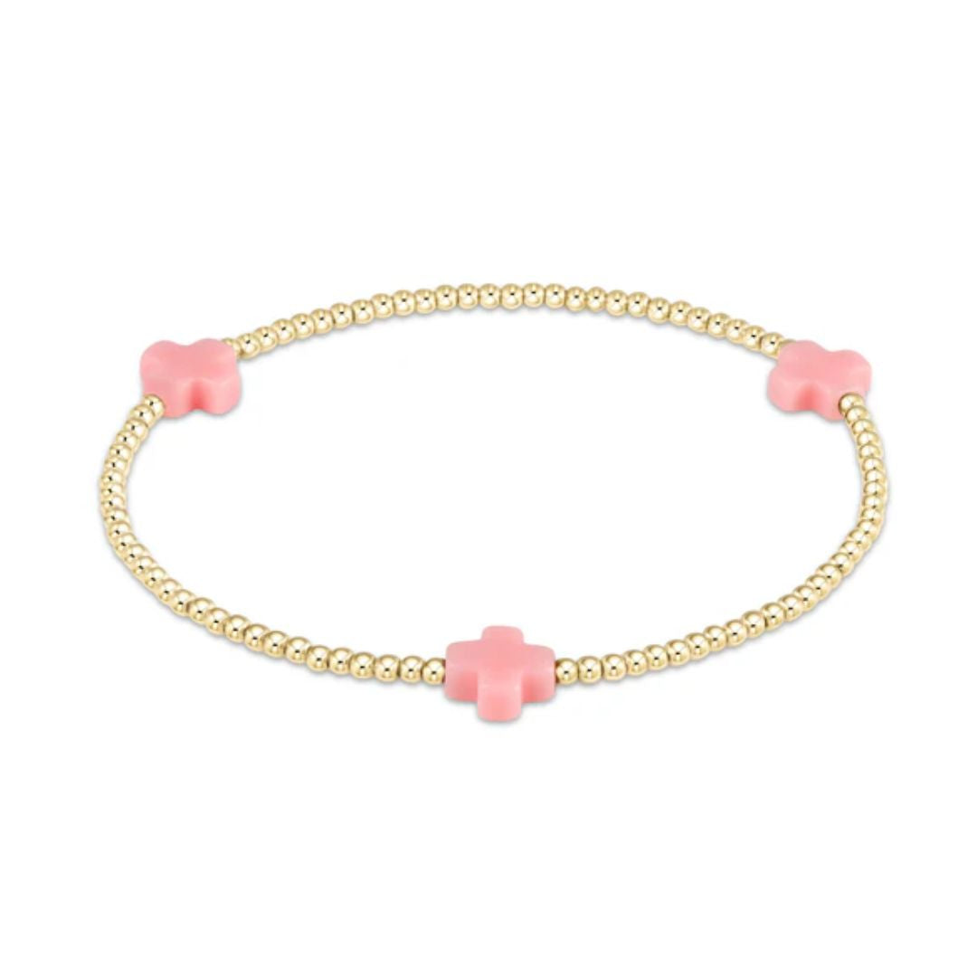 Signature Cross Gold Bracelet