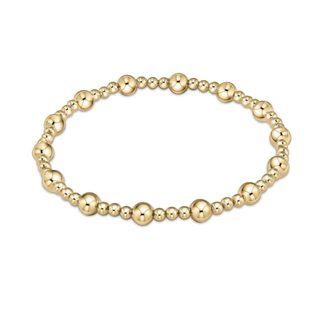 E Newton Classic Sincerity Gold Bracelet
