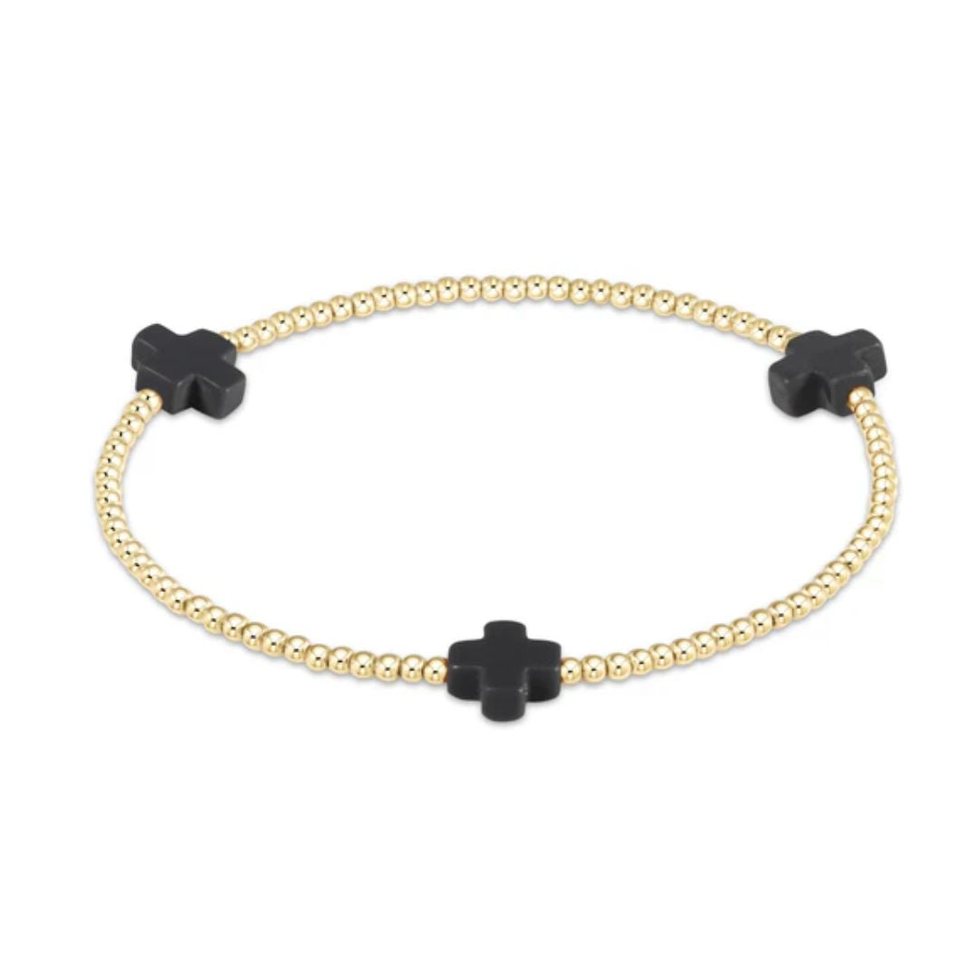 Signature Cross Gold Bracelet