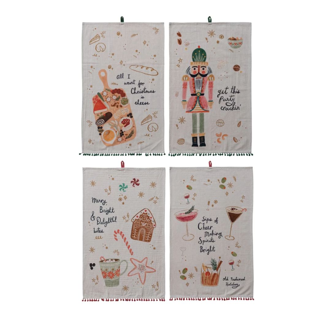 Holiday Tea Towel