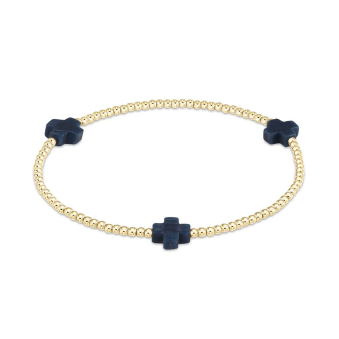 Signature Cross Gold Bracelet