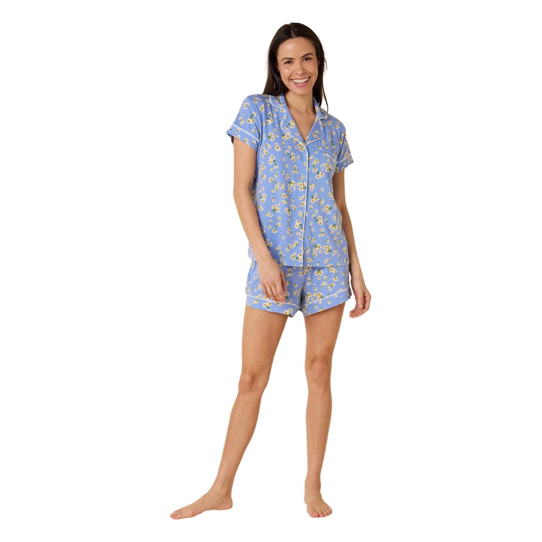 Cat's PJs Pima Knit Short Set