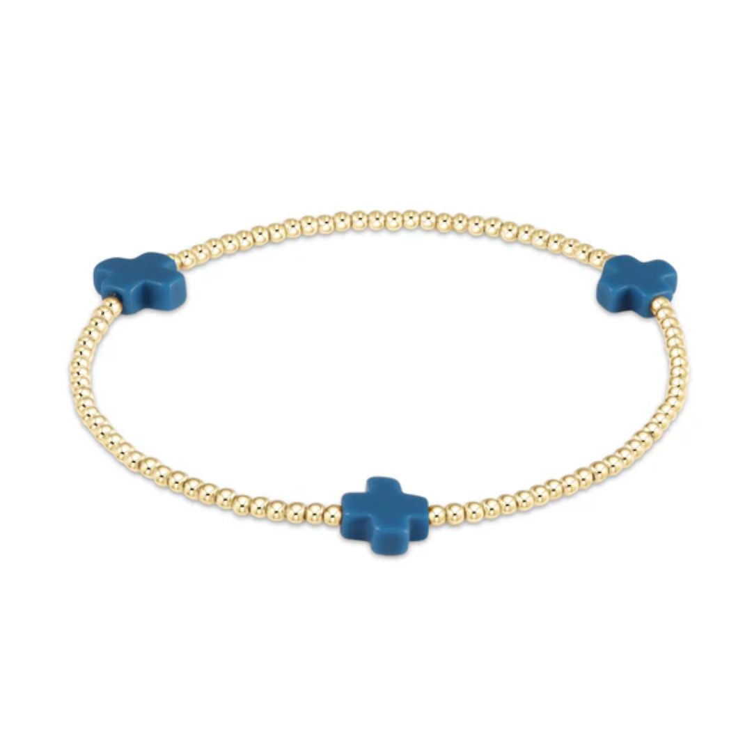 Signature Cross Gold Bracelet
