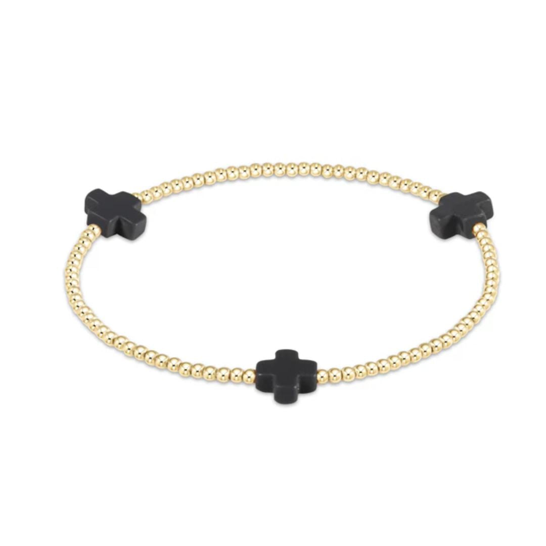 Signature Cross Gold Bracelet