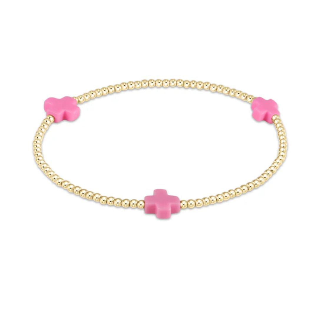 Signature Cross Gold Bracelet