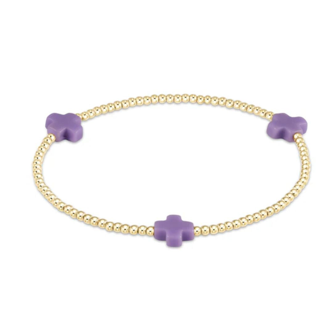 Signature Cross Gold Bracelet