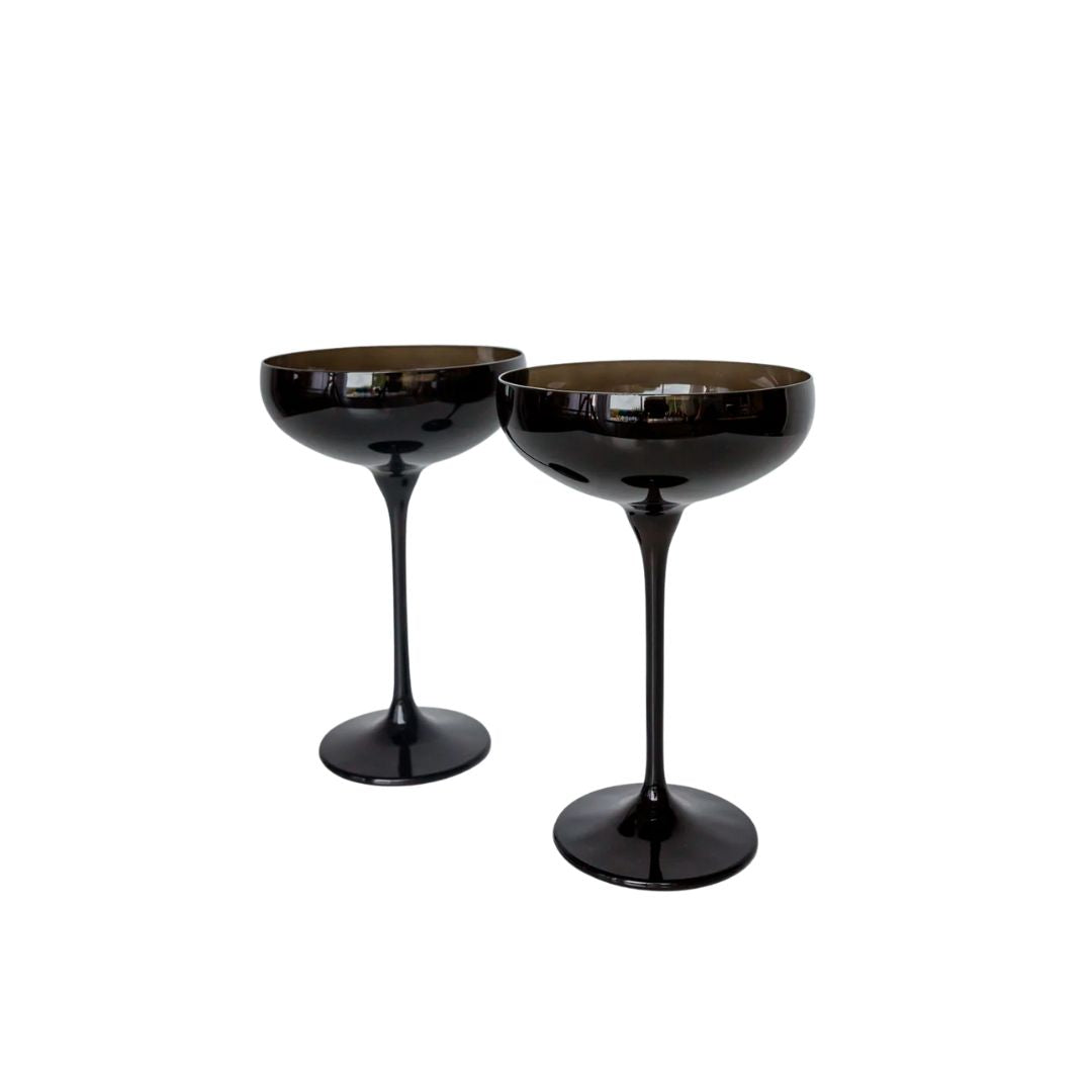 Estelle Colored Champagne Coupe Set of 2
