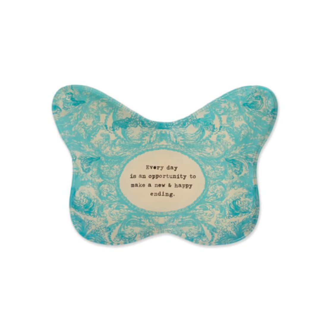 Sugarboo Butterfly Decoupage Plate