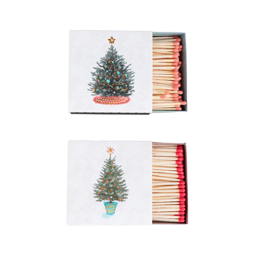Christmas Tree Matchbox