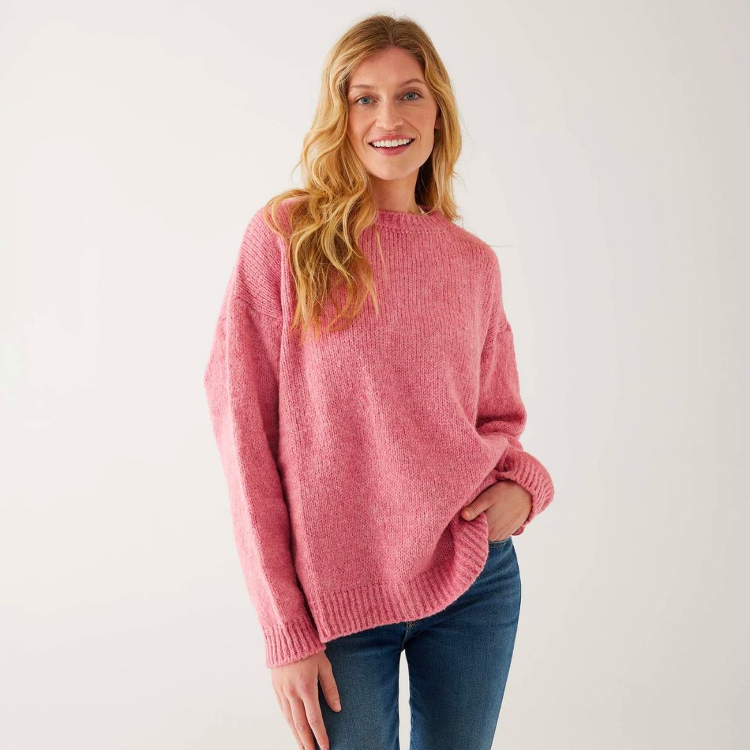 Mer Sea Bari Side Button Crewneck Sweater