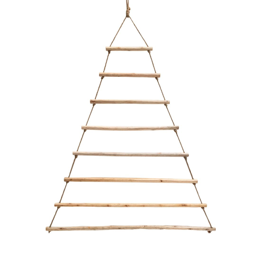Sugarboo Hanging Wood & Jute Tree