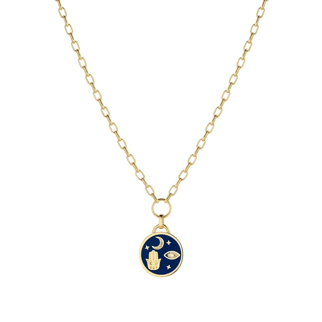 Gorjana Good Vibrations Coin Necklace