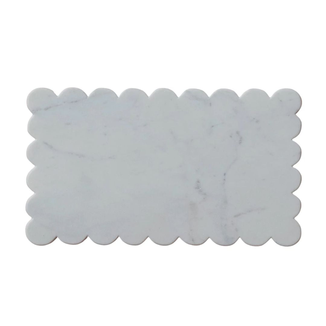 Marble Board w/ Scalloped Edge