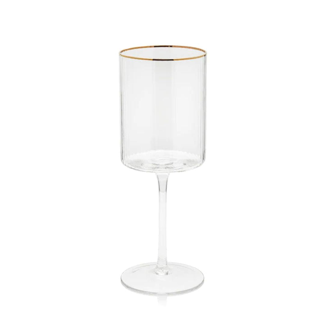 Optic Red Wine Glass
