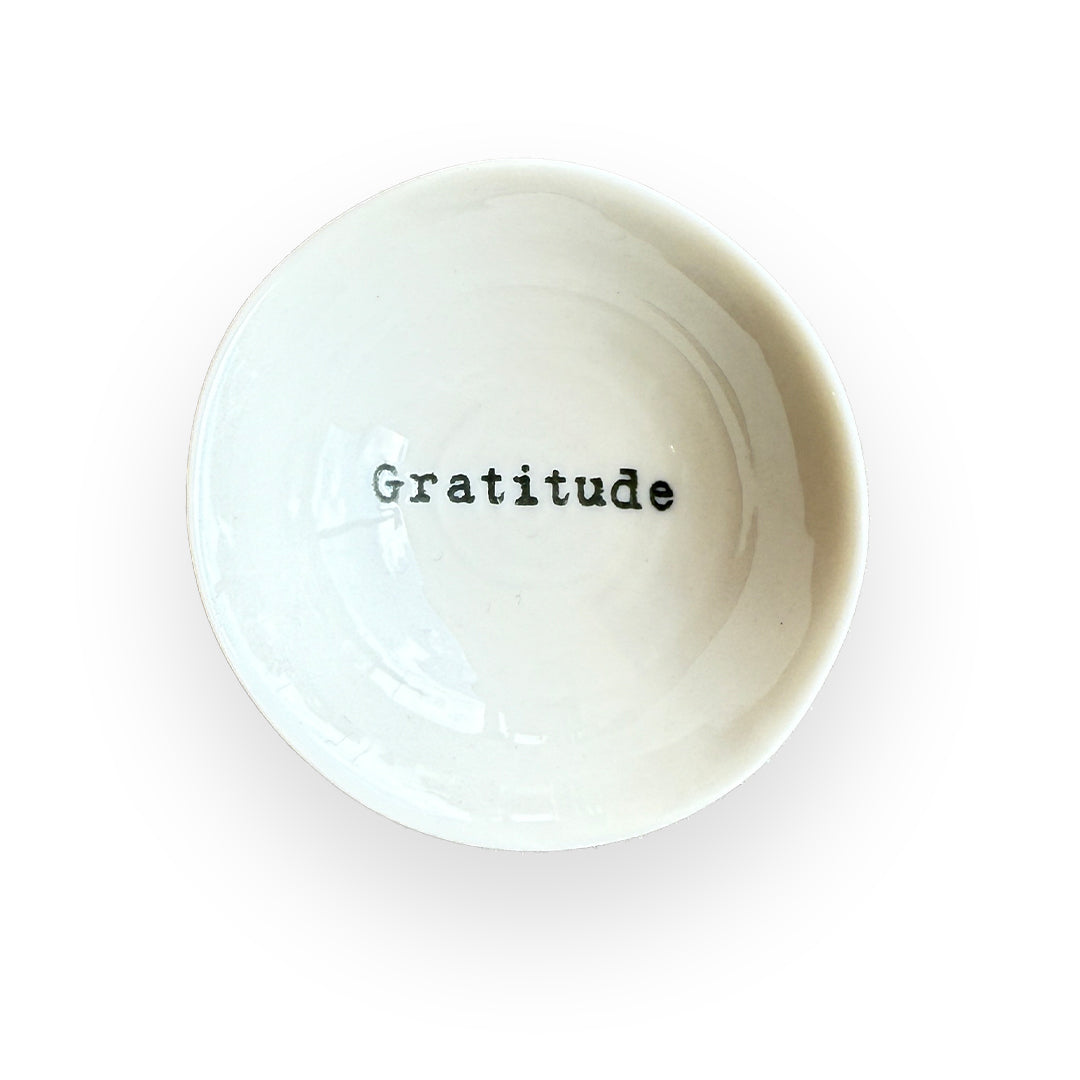 Small Round Porcelain Bowl