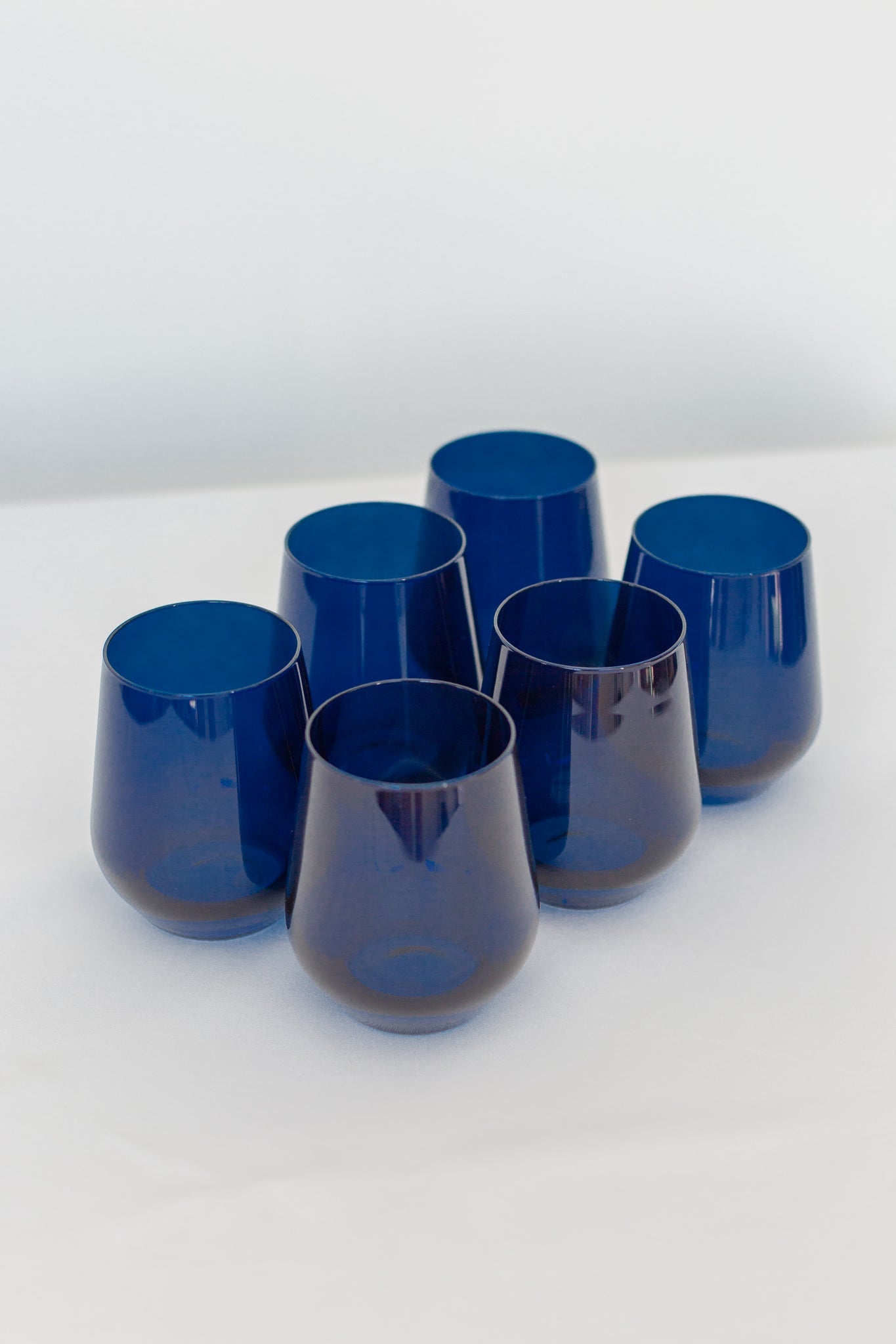 Estelle Colored Wine Stemless Set of 6