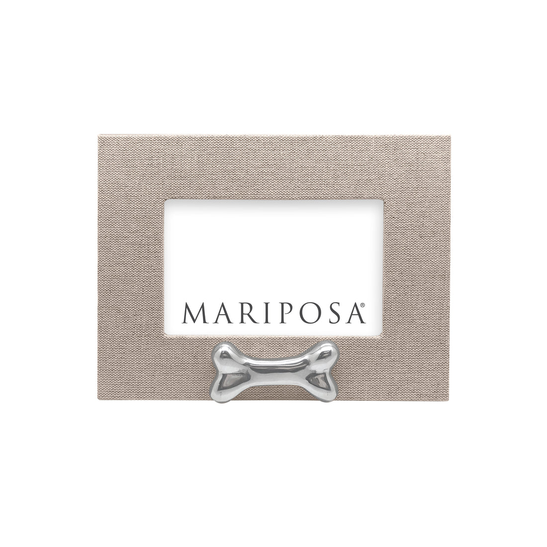Mariposa Natural Linen 4x6 Frame