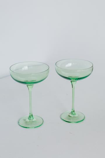 Estelle Colored Champagne Coupe Set of 2