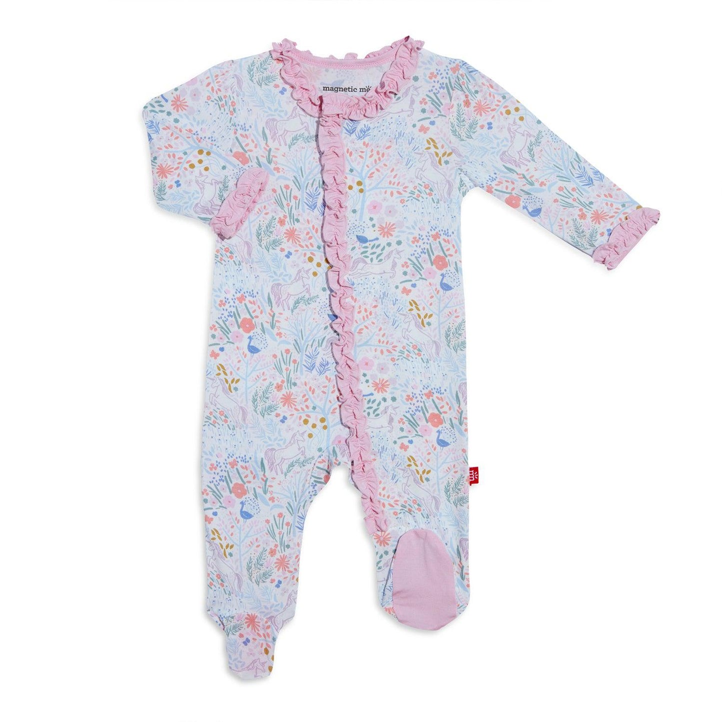 Magnetic Me Ruffle Modal Footie