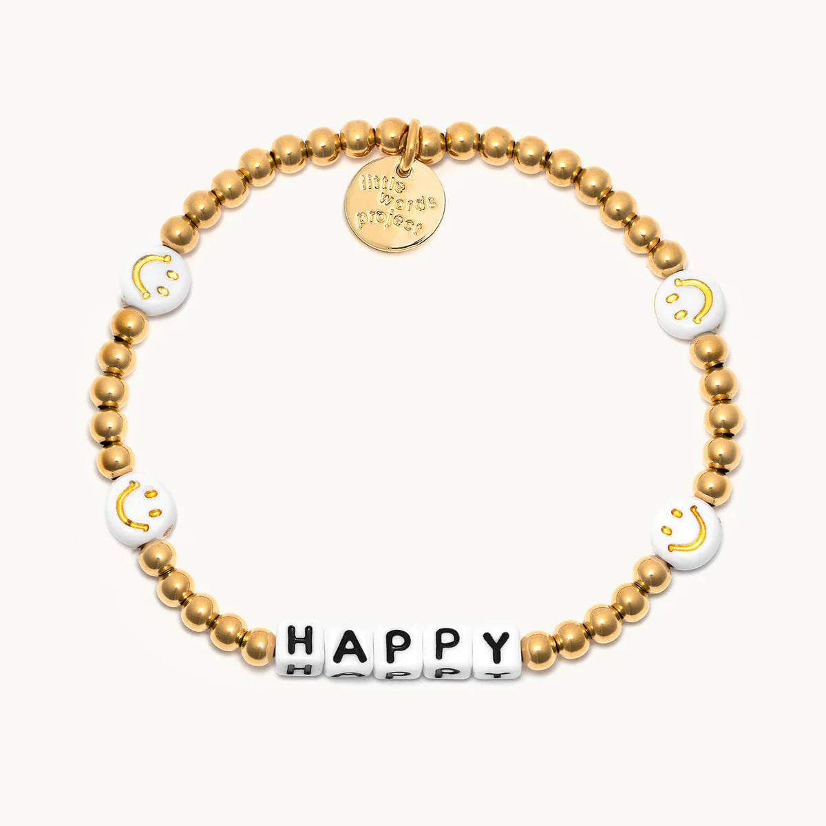 Little Words Project Waterproof Gold Bracelet