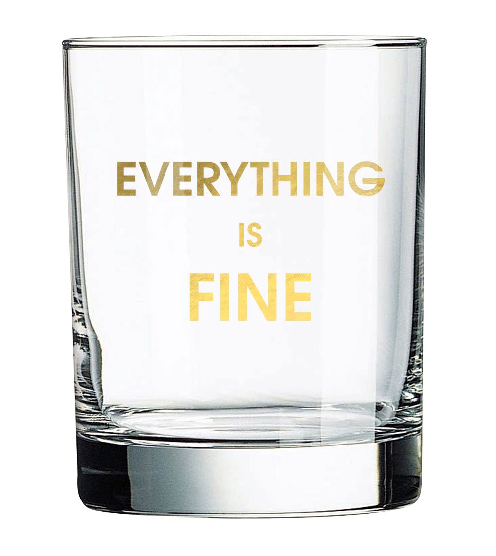 Chez Gagne Rocks Glass