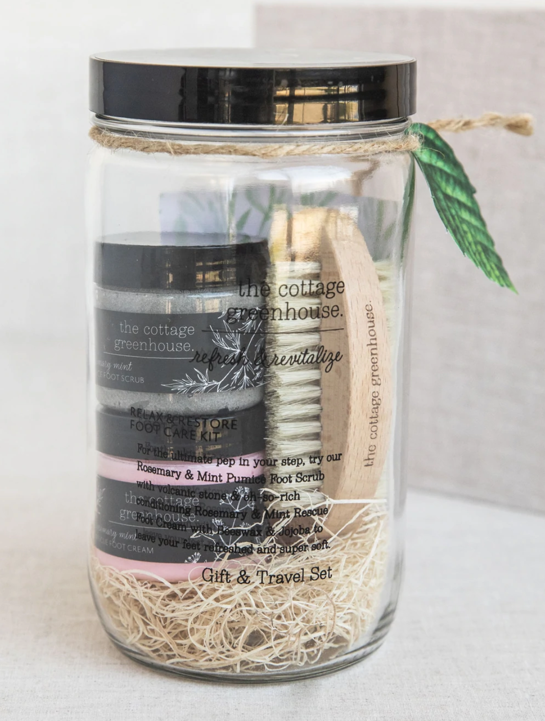 The Cottage Greenhouse Foot Care Gift Set