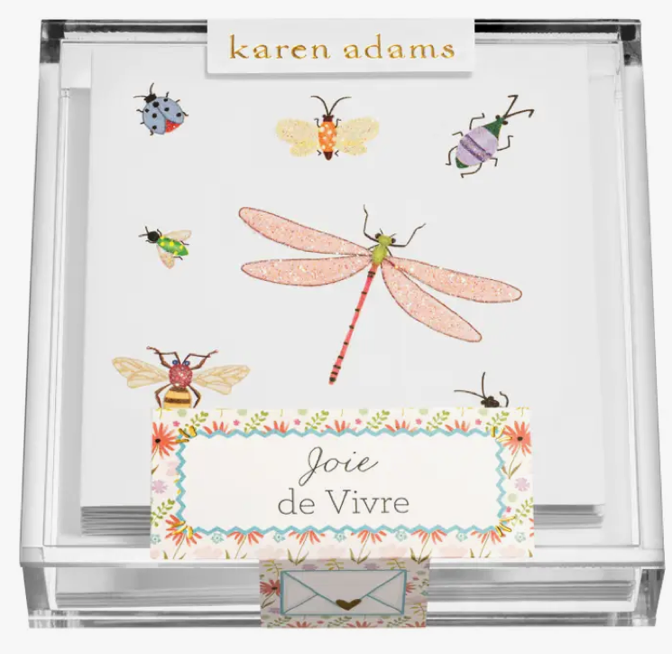 Karen Adams Acrylic Box Gift Enclosures