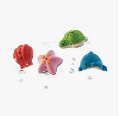 Plan Toys Sea Life Bath Set